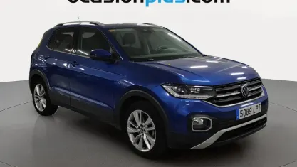 Usado VW T-Cross Sportline 110 CV (80 kW) 2021 Azul SUV
