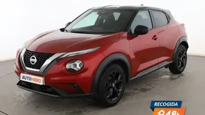 Käytetty Nissan Juke N-Connecta 117 HP (86 kW) 2020 Punainen Katumaasturi