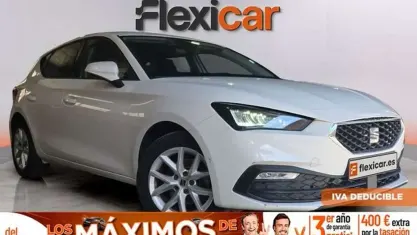 Usado Seat Leon Style 131 CV (96 kW) 2023 Blanco Utilitario