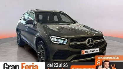 Usado Mercedes GLC300e 317 CV (233 kW) 2021 Gris Coupe