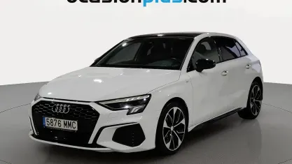 Käytetty Audi A3 Sportback S-Line 150 HP (110 kW) 2022 Valkoinen Viistoperä