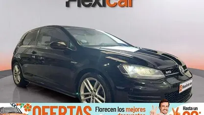 Usado VW Golf VII GTD 184 CV (135 kW) 2016 Negro Utilitario