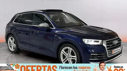 Usado Audi SQ5 354 CV (260 kW) 2018 Azul SUV