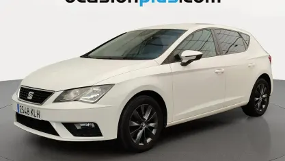 Usado Seat Leon Style 110 CV (80 kW) 2018 Blanco Utilitario