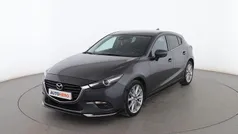 Gris Usado 2017 Mazda 3 Luxury Berlina | 16.799 € (Precio justo)