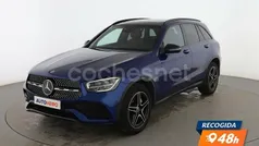 Azul Usado 2019 Mercedes GLC200 AMG line SUV | 32.899 € (Super precio)
