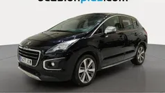 Negro Usado 2015 Peugeot 3008 Allure Monovolumen | 10.750 € (Precio justo)