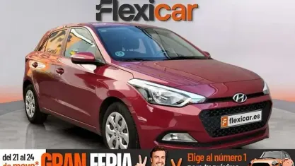 Usado Hyundai i20 100 CV (73 kW) 2017 Rojo Utilitario