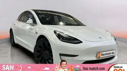 Usado Tesla Model 3 Performance 361 kW (491 CV) 2020 Blanco Berlina