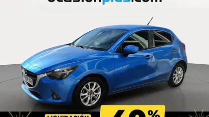 Azul Usado 2015 Mazda 2 Style+ Utilitario | 11.010 € (Precio justo)
