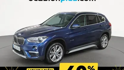 Azul Usado 2017 BMW X1 SUV | 21.065 € (Precio justo)