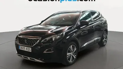 Usado Peugeot 3008 GT-line 131 CV (96 kW) 2017 Negro SUV