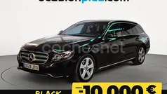 Negro Usado 2017 Mercedes E220 Familiar | 23.890 € (Buen precio)