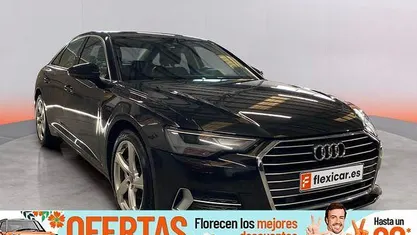 Usado Audi A6 204 CV (150 kW) 2018 Negro Berlina