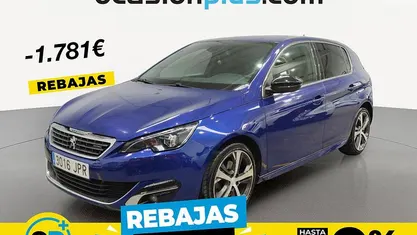 Azul Usado 2016 Peugeot 308 GT-line Utilitario | 11.019 € (Precio justo)