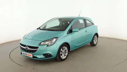 Usado Opel Corsa Selective 90 CV (66 kW) 2016 Verde Utilitario