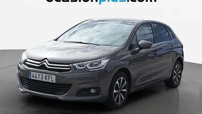 Usado Citroën C4 Live 110 CV (80 kW) 2017 Gris Utilitario