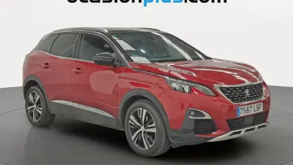Usado Peugeot 3008 GT-line 131 CV (96 kW) 2019 Rojo SUV