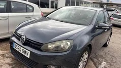 Azul Usado 2010 VW Golf VI Advance Berlina | 6990 € (Precio justo)