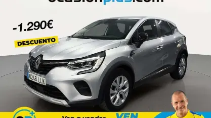 Usado Renault Captur Intens 101 CV (74 kW) 2020 Gris SUV