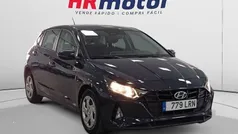 Azul Usado 2021 Hyundai i20 Berlina | 13.990 € (Precio justo)