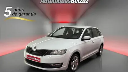 Usado Skoda Rapid Active 95 CV (69 kW) 2019 Blanco Utilitario