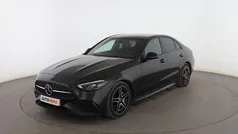 Negro Usado 2022 Mercedes C220 AMG line Berlina | 35.099 € (Precio justo)