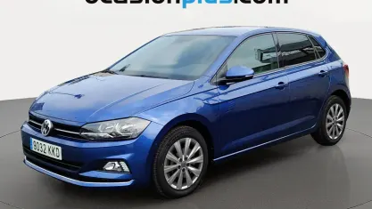 Usado VW Polo Sportline 116 CV (85 kW) 2018 Azul Utilitario