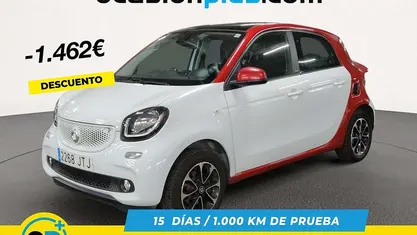 Blanco Usado 2016 Smart ForFour Passion Utilitario | 9528 € (Buen precio)