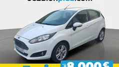Blanco Usado 2015 Ford Fiesta Trend Utilitario | 9590 € (Precio justo)