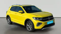 Amarillo chillooon Usado 2024 VW T-Cross R-line SUV | 23.950 € (Precio justo)