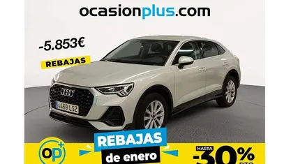 Gris plata Usado 2021 Audi Q3 Sportback Advanced Plus SUV | 30.537 € (Precio justo)
