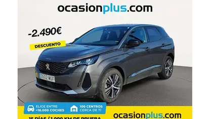 Gris plata Usado 2023 Peugeot 3008 Allure SUV | 15.628 € (Buen precio)