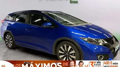 Usado Honda Civic 120 CV (88 kW) 2016 Azul Familiar