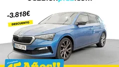 Azul Usado 2021 Skoda Scala Sport Utilitario | 18.350 € (Precio justo)