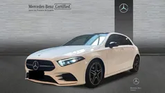 Blanco polar Usado 2023 Mercedes A200 AMG line Berlina | 35.900 € (Precio justo)