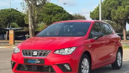 Usado Seat Ibiza FR 110 CV (80 kW) 2021 Rojo Utilitario