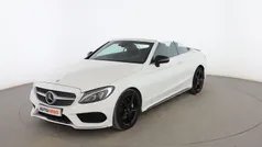 Blanco Usado 2016 Mercedes C220 AMG line Descapotable | 29.599 € (Caro)