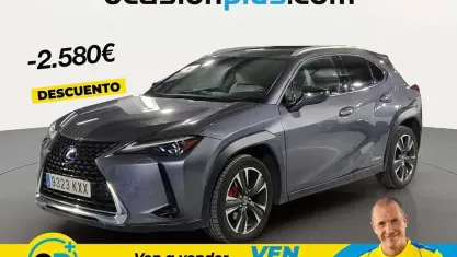 Usado Lexus UX 250h Luxury Line 184 CV (135 kW) 2019 Gris SUV