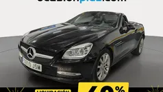 Negro Usado 2015 Mercedes SLK200 Descapotable | 21.750 € (Precio justo)