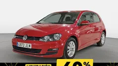 Rojo Usado 2016 VW Golf VII Utilitario | 14.750 € (Precio justo)