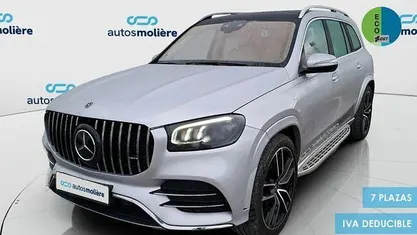 Usado Mercedes GLS580 489 CV (359 kW) 2020 Gris SUV