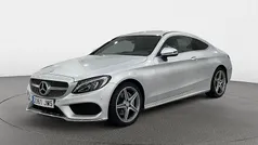 Gris plata Usado 2016 Mercedes C220 AMG Coupe | 29.790 € (Precio justo)