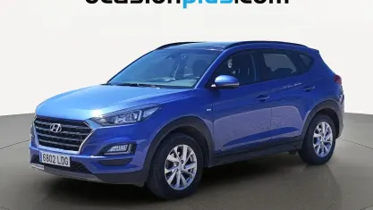 Usado Hyundai Tucson 116 CV (85 kW) 2019 Azul SUV
