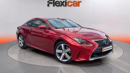 Usado Lexus RC300h Executive Line 223 HP (164 kW) 2015 Vermelho Coupé