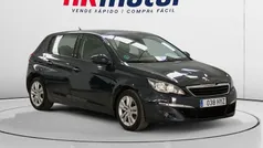Negro Usado 2014 Peugeot 308 Active Berlina | 8890 € (Precio justo)
