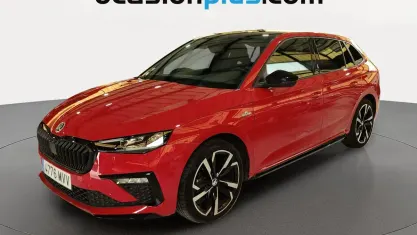 Usado Skoda Scala Monte Carlo 150 CV (110 kW) 2024 Rojo Utilitario