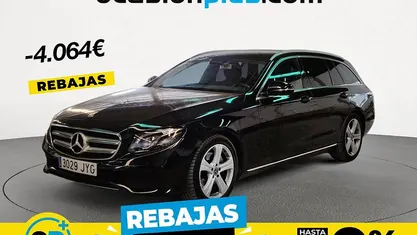 Negro Usado 2017 Mercedes E220 Familiar | 21.436 € (Super precio)