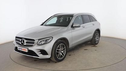 Usado Mercedes GLC250 AMG line 205 CV (150 kW) 2017 Gris SUV