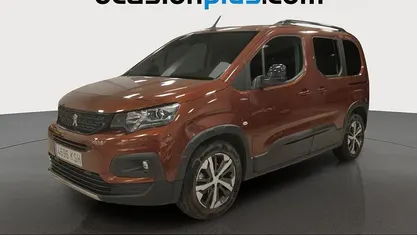 Usado Peugeot Rifter GT-line 131 CV (96 kW) 2018 Marrón Monovolumen